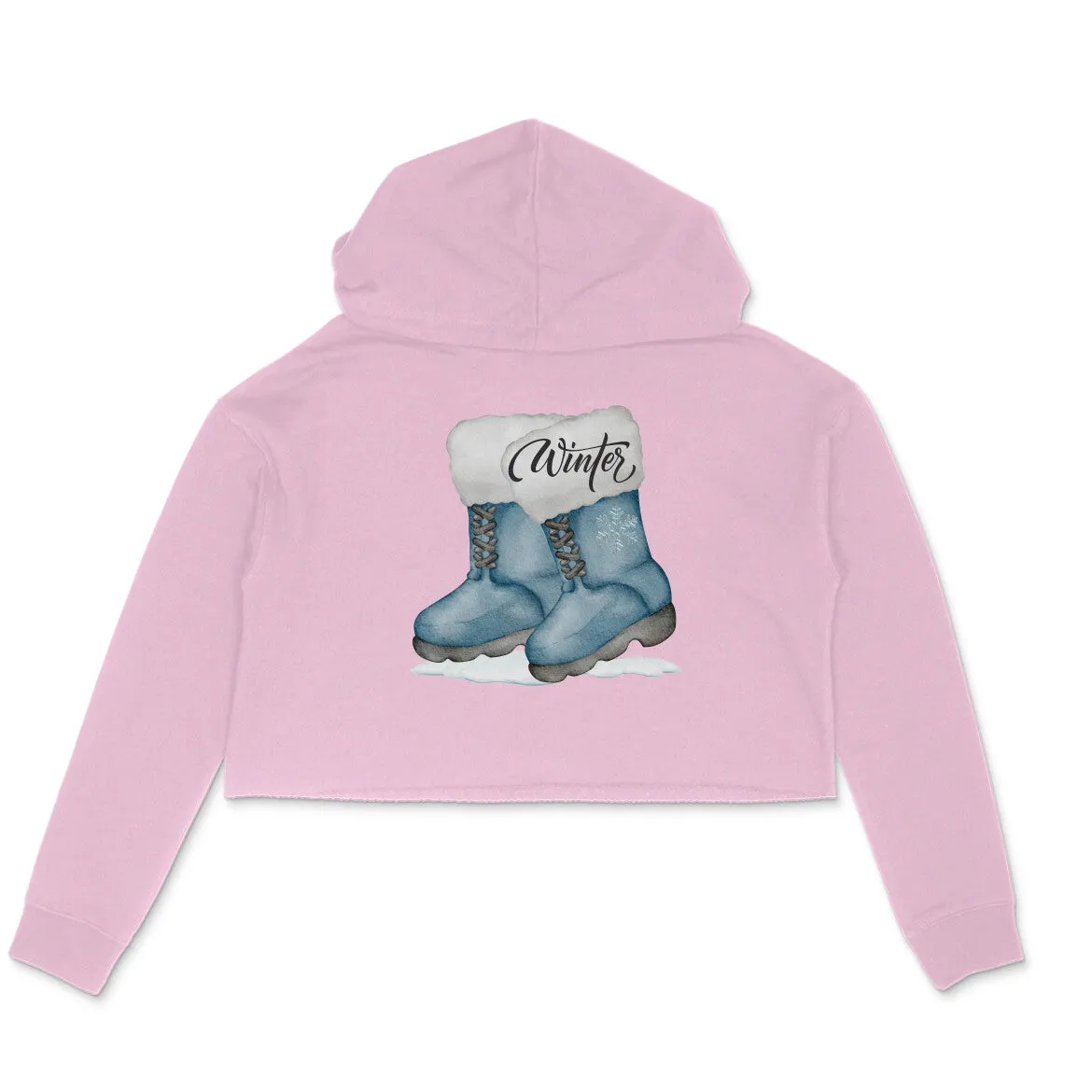 Snowboots - Female Crop Hoodies