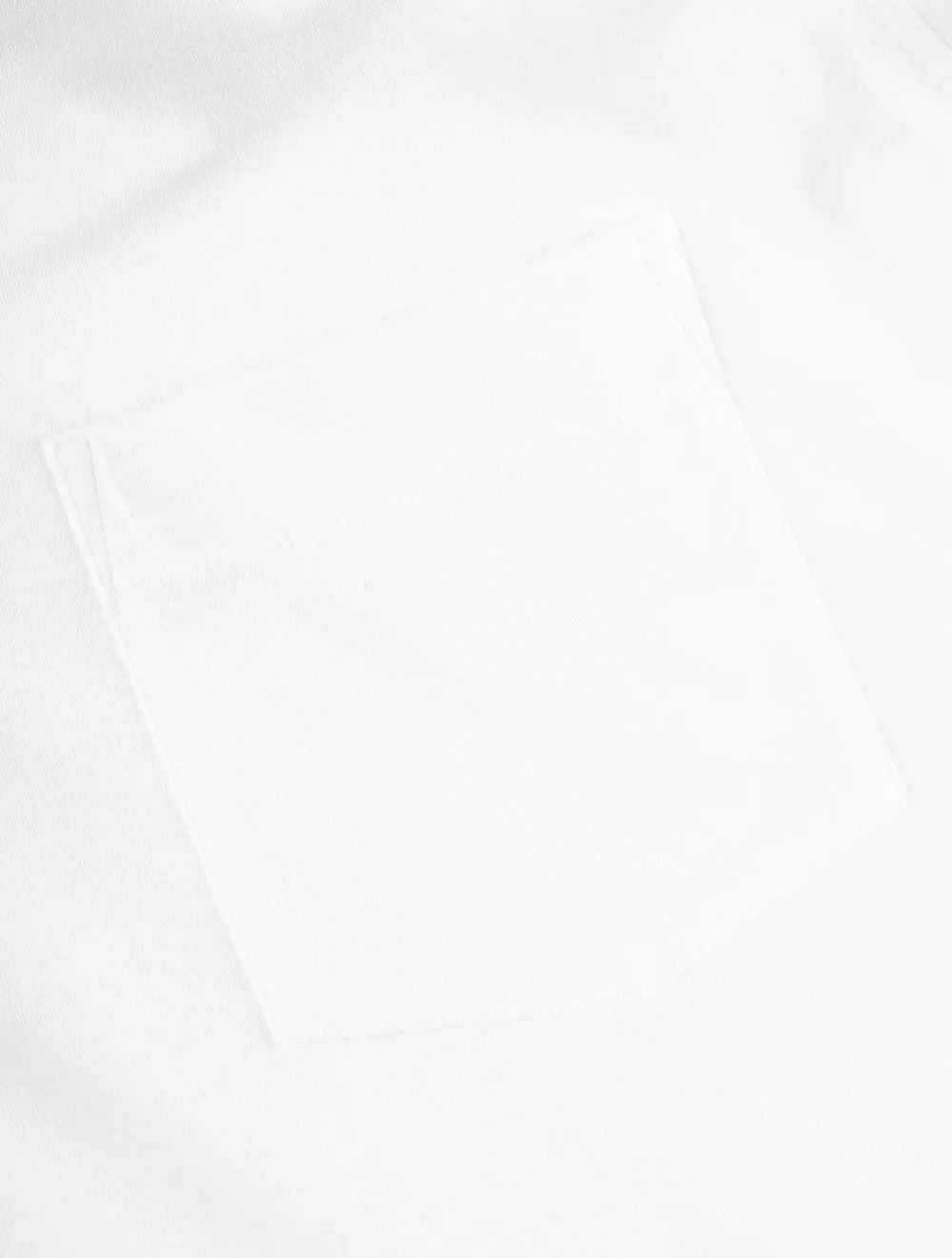 Summer Soft Pocket T Shirt White