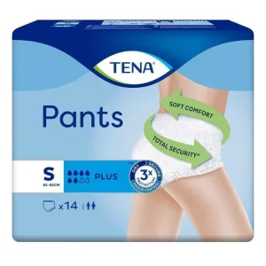 Tena Pants Plus Small Incontinence Pants x 14 x 4 Packs