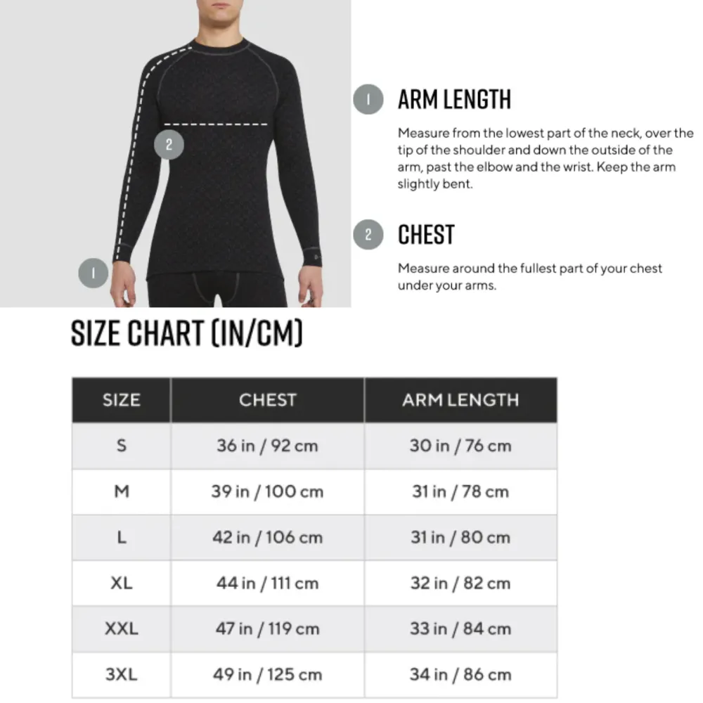 Thermowave Originals Longsleeve Base Layer Mens Black