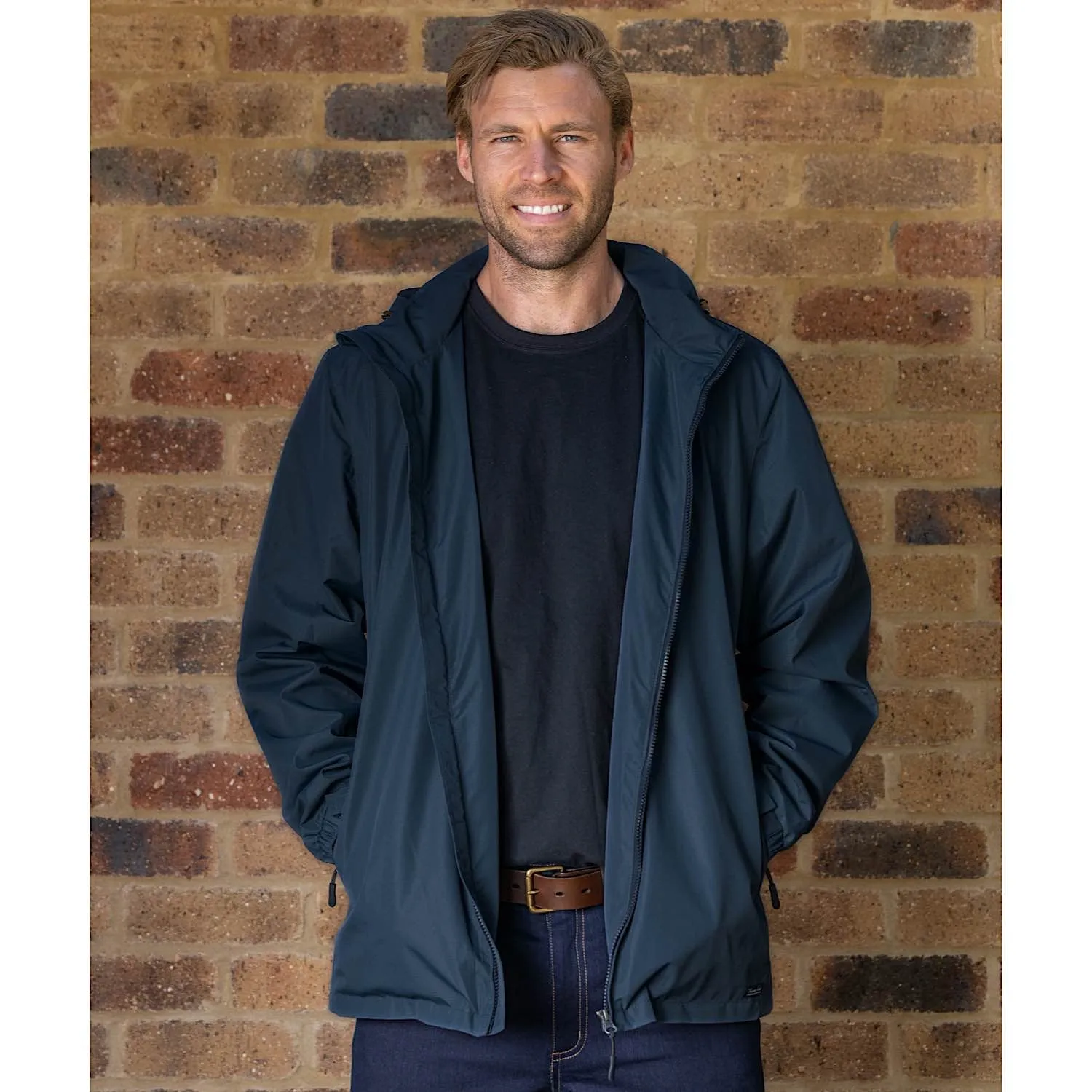 Thomas Cook Men's TCX Traveller Waterproof Jacket Navy