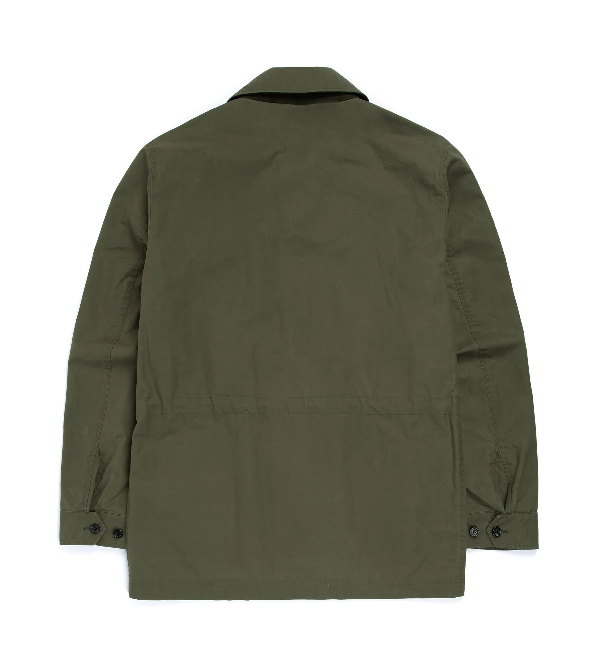 Trunk Blandford Waxed Cotton Field Jacket: Olive