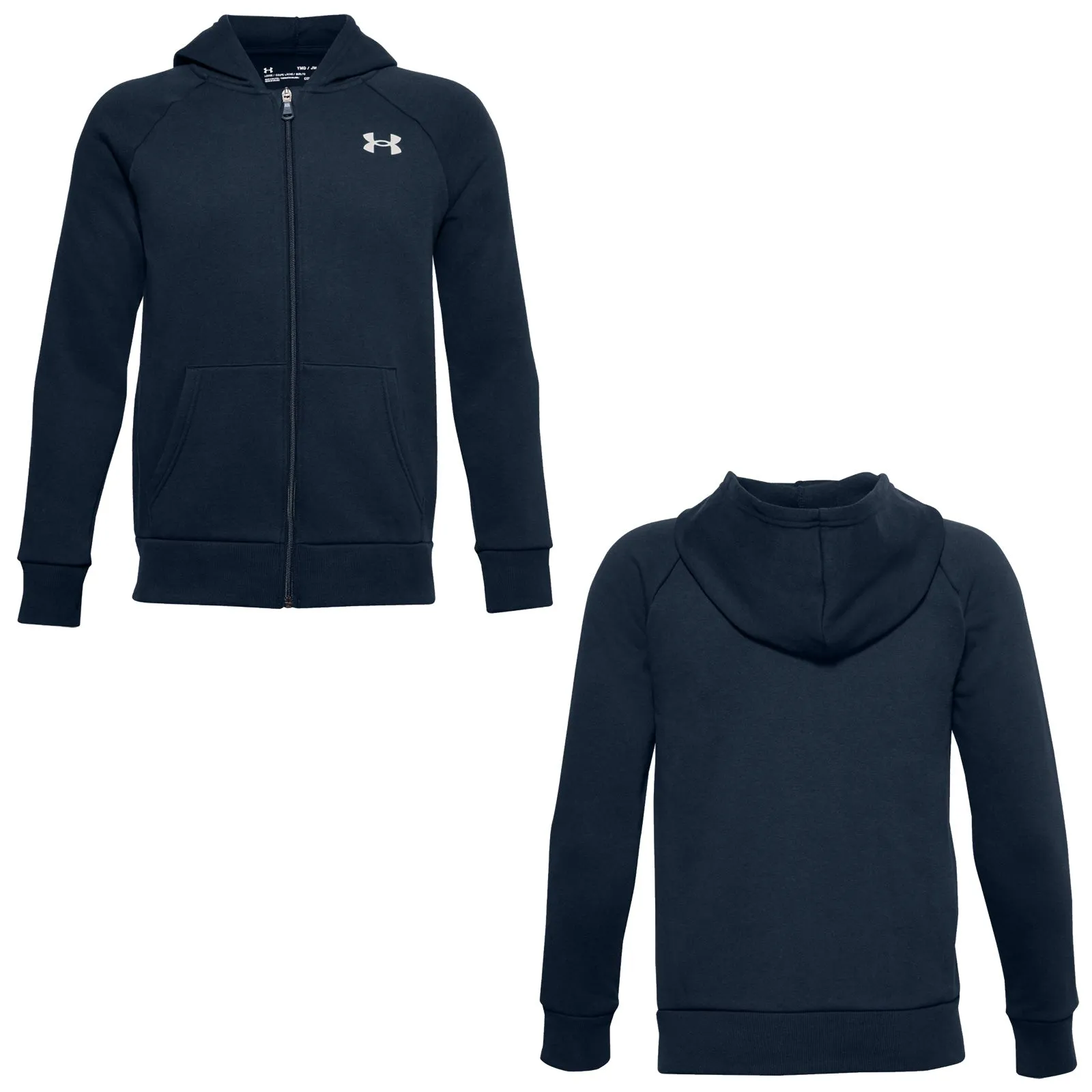 Under Armour Junior Boys Rival Full Zip Hoodie 11-12 yrs