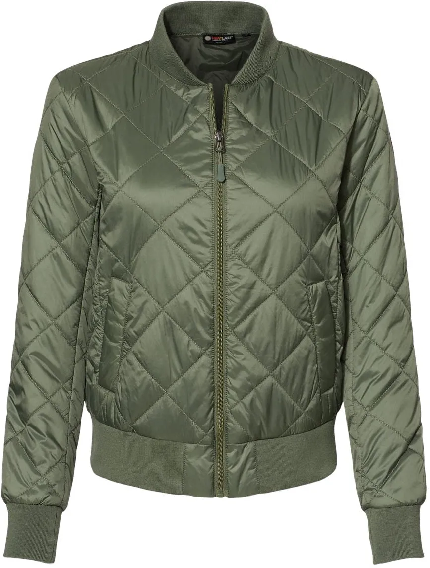 Weatherproof Ladies HeatLast Quilted Packable Bomber