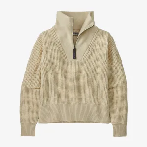 Women's Recycled Wool-Blend 1/4-Zip Sweater (Past Season)